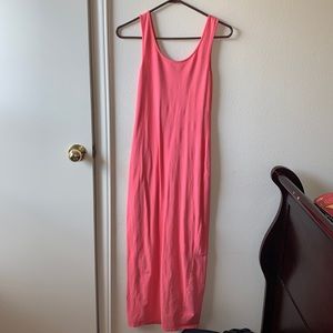 PINK BODYCON SUMMER DRESS